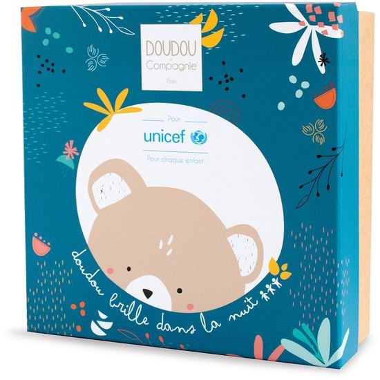 UNICEF - Ours taupe MM - Référence DC3245 fabriquée par DOUDOU ET
